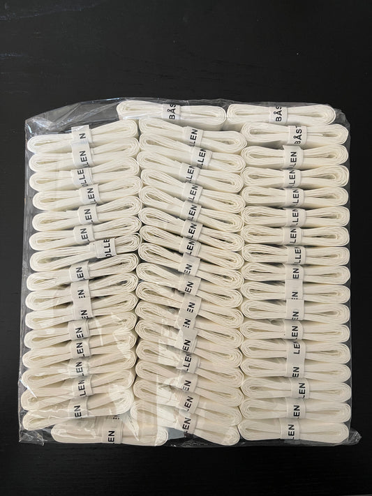 BÅSTAD BOLLEN OVERGRIP 50-PACK WHITE